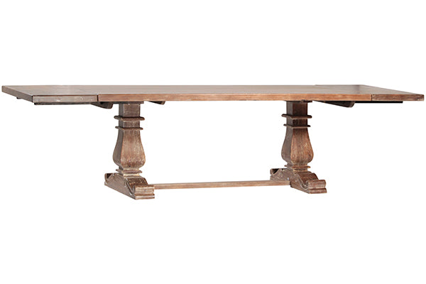 VALENCIA DINING TABLE WITH PULL-OUT EXTENSIONS