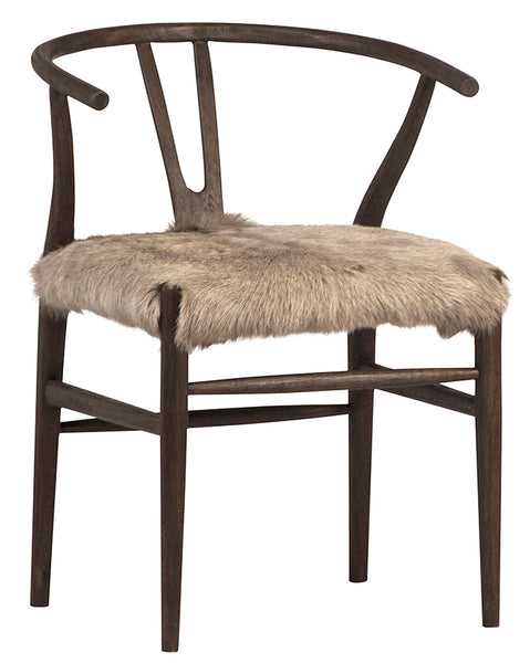 BADEN DINING CHAIR - BROWN
