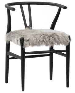 BADEN DINING CHAIR - CHARCOAL