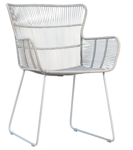 DELFINA DINING CHAIR - WHITE