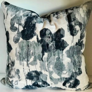 LILY II SIGNATURE PILLOW - BLUE/GREY